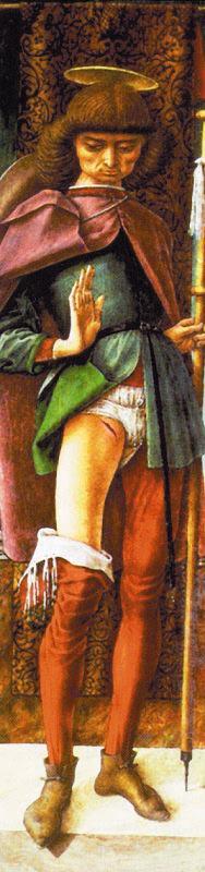 Carlo Crivelli St.Roch Germany oil painting art